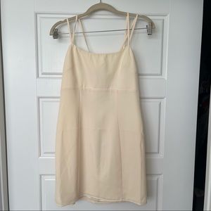 Lovers & Friend Cream Mini Dress